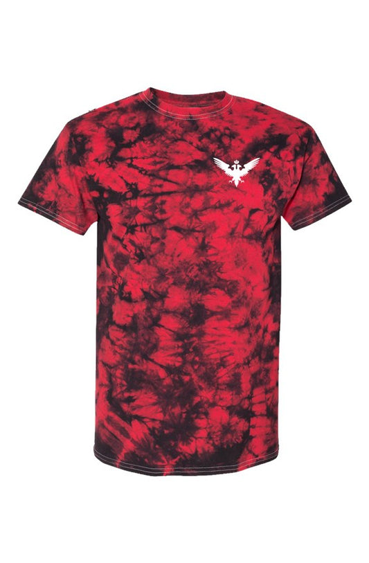 Crystal Tee With Embroidered Eagle